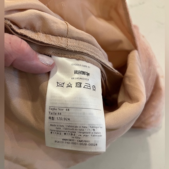 RED VALENTINO Cropped One Sleeve Tulle Swiss Dot Top. EU 44 or U.S. 8 NWT. $657! - Picture 10 of 10